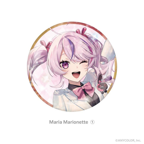 『にじさんじ』ILUNA ホログラム缶バッジ Maria Marionette 1